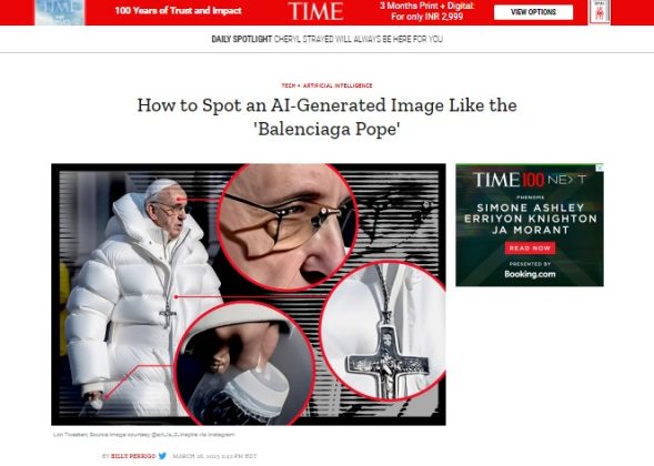 Fact Check AI Generated Image Of Pope Francis In Balenciaga Jacket