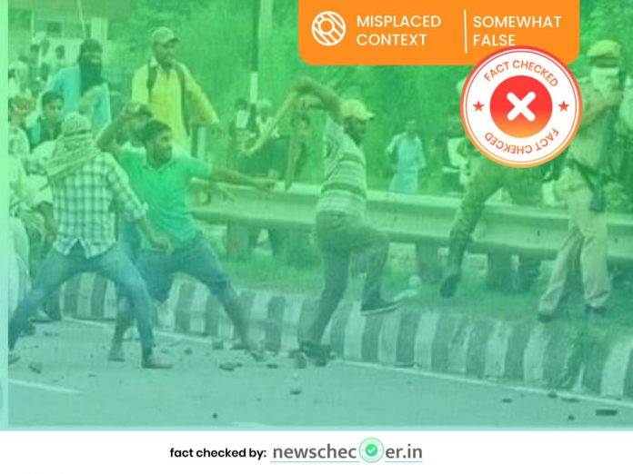 Panchkula clashes image gone viral as Sitalkuchi incident