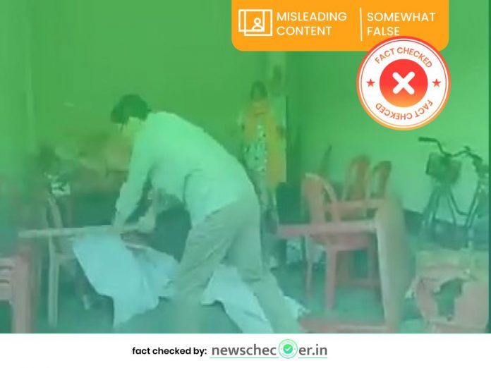 BJP Maldah party clash video shared with false claim