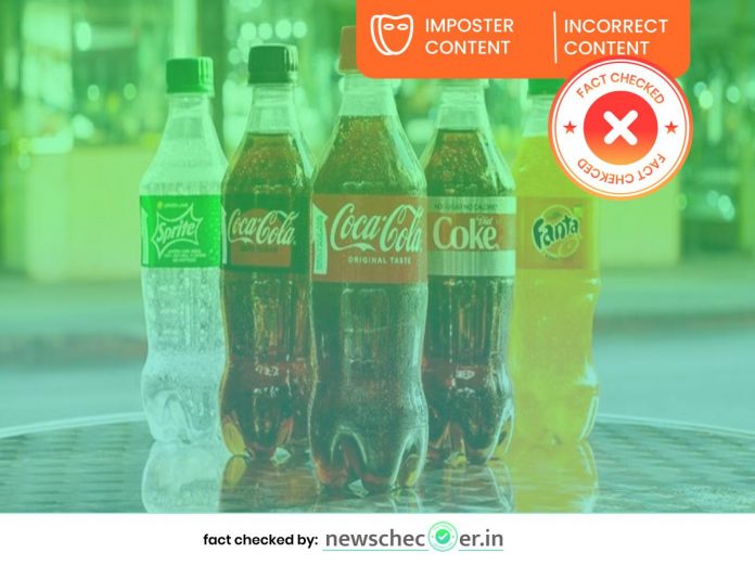 Fake claim goes virus against Coca-Cola