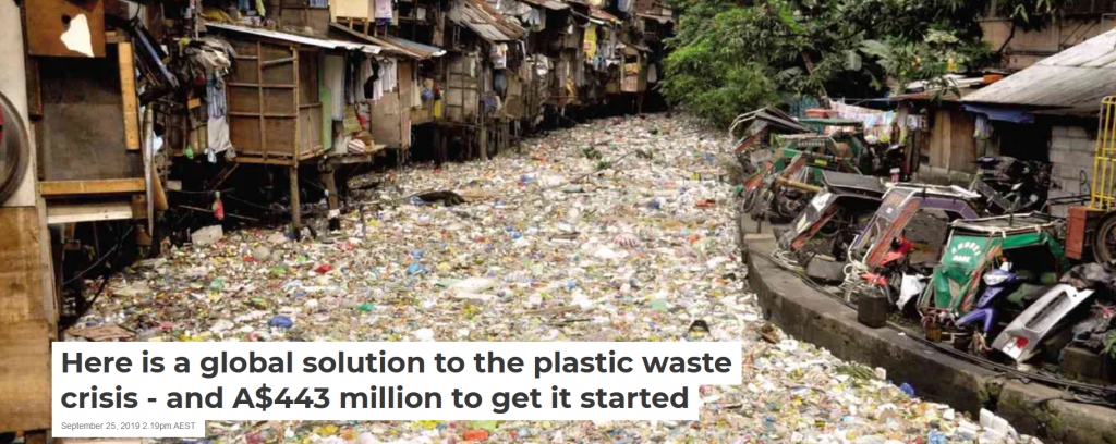 Manila garbage ridden river image shared with sabarmati