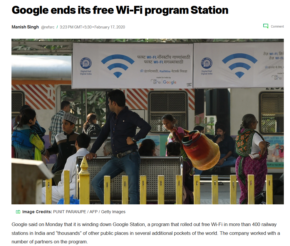  Google free WIFI  