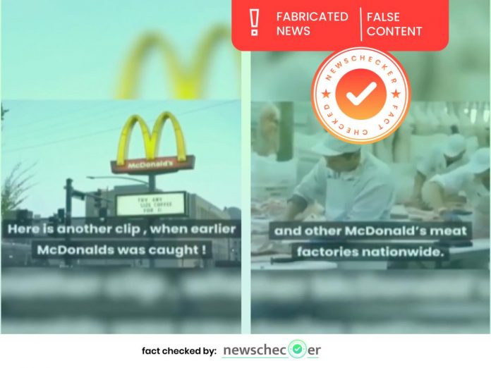 Old Satire Video On McDonald’s Using Human Meat Resurfaced As Genuine News