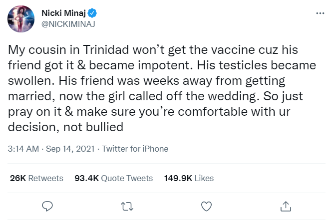Twitter Suspend Nicki Minaj Account