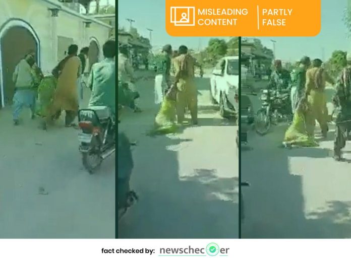 Pak hindu woman being abducted