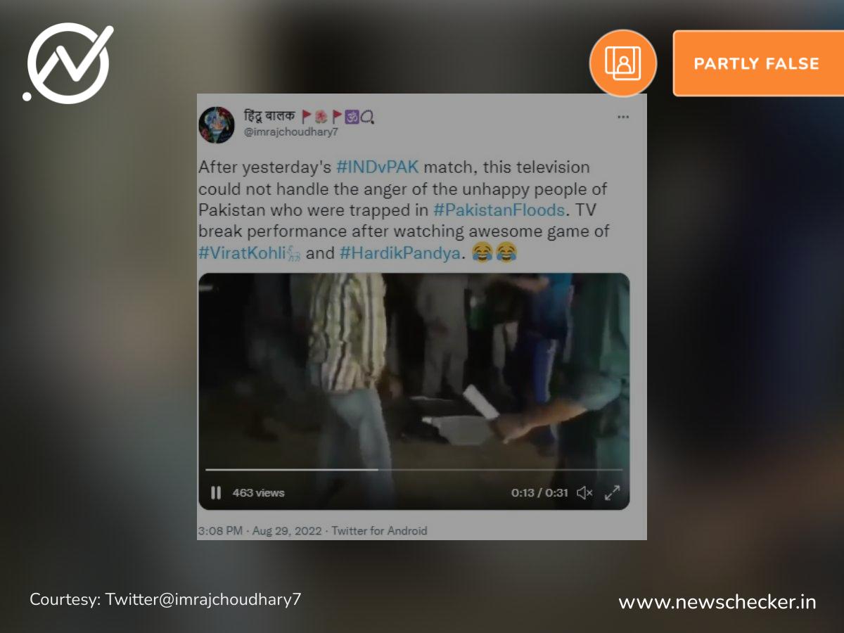 After India Beat Pak In Asia Cup, Old Video Of Pakistan Fans Breaking TV Sets Go Viral