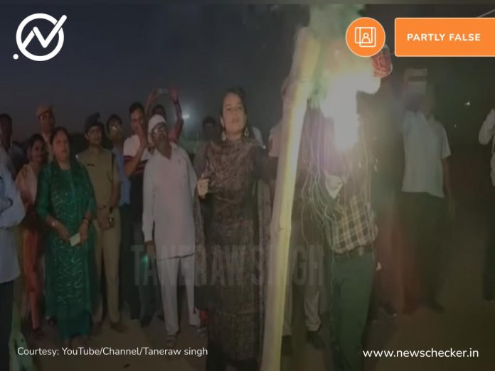 Jaisalmer IAS Tina Dabi Diwali