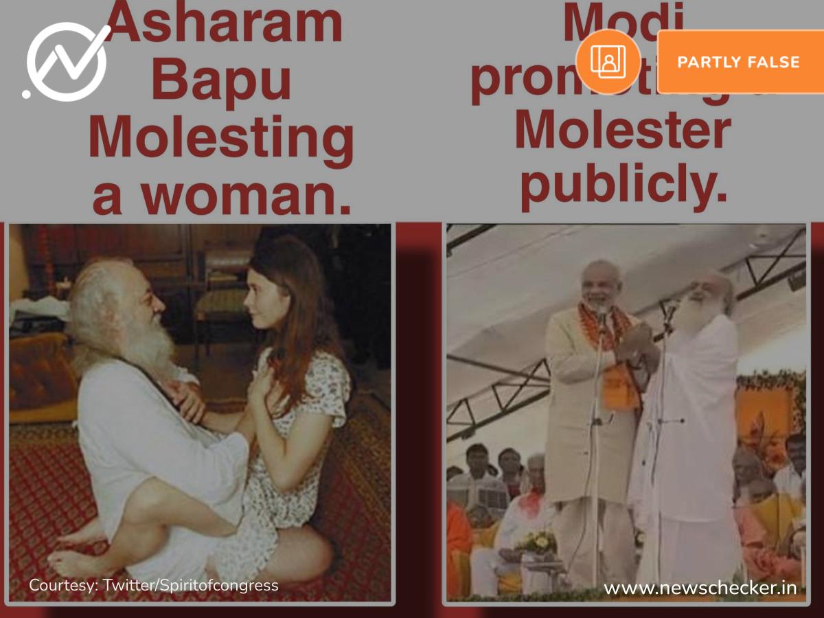 Aasa Ram Bapu Xxx Videos - Man Seen Molesting Woman In Viral Photograph Is Not Godman Asaram Bapu