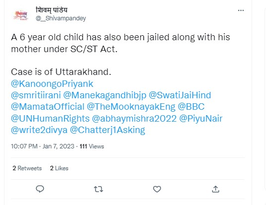 6-Year-Old Jailed Under ST/SC Act In Uttarakhand? Here’s The Truth Behind The Viral Claim