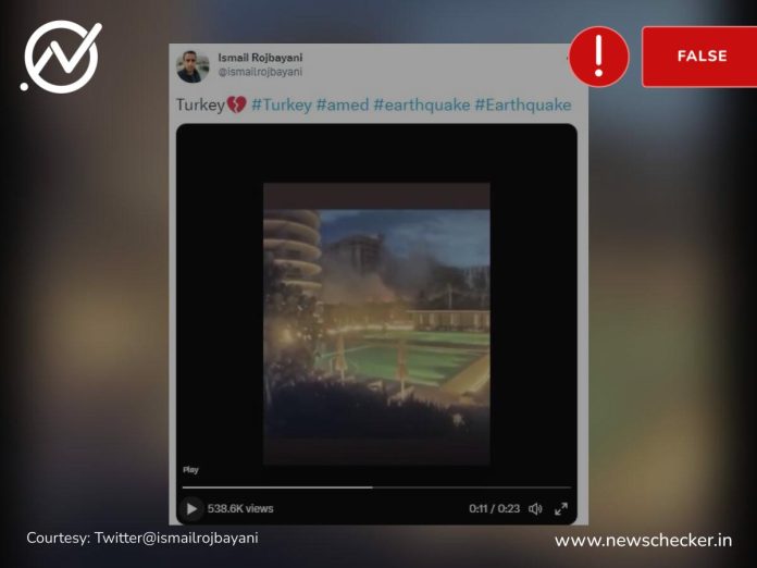 2021 video of Florida building collapse was linked to Turkey earthquake