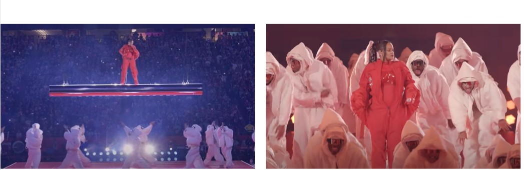 Rihanna Stuns Without Gimmicks During the 2023 Super Bowl Halftime