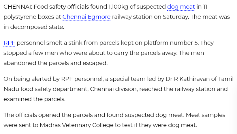 Fact Check: महाराष्ट्रातील नाशिक रेल्वे स्थानकावर कुत्र्याचे मांस सापडले का? जाणून घ्या सत्य काय आहे