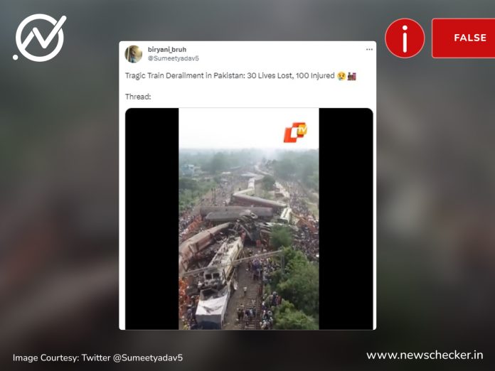 Video Of Odisha Train Disaster Site Shared As Pakistan