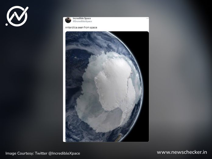 Photo Of Antarctica From Space? No, It’s CGI