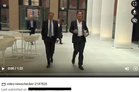 An old video of Netherlands PM Mark Rutte mopping the floor after he spilled coffee on it falsely shared as an incident that happened during the recent G20 summit in New Delhi.
