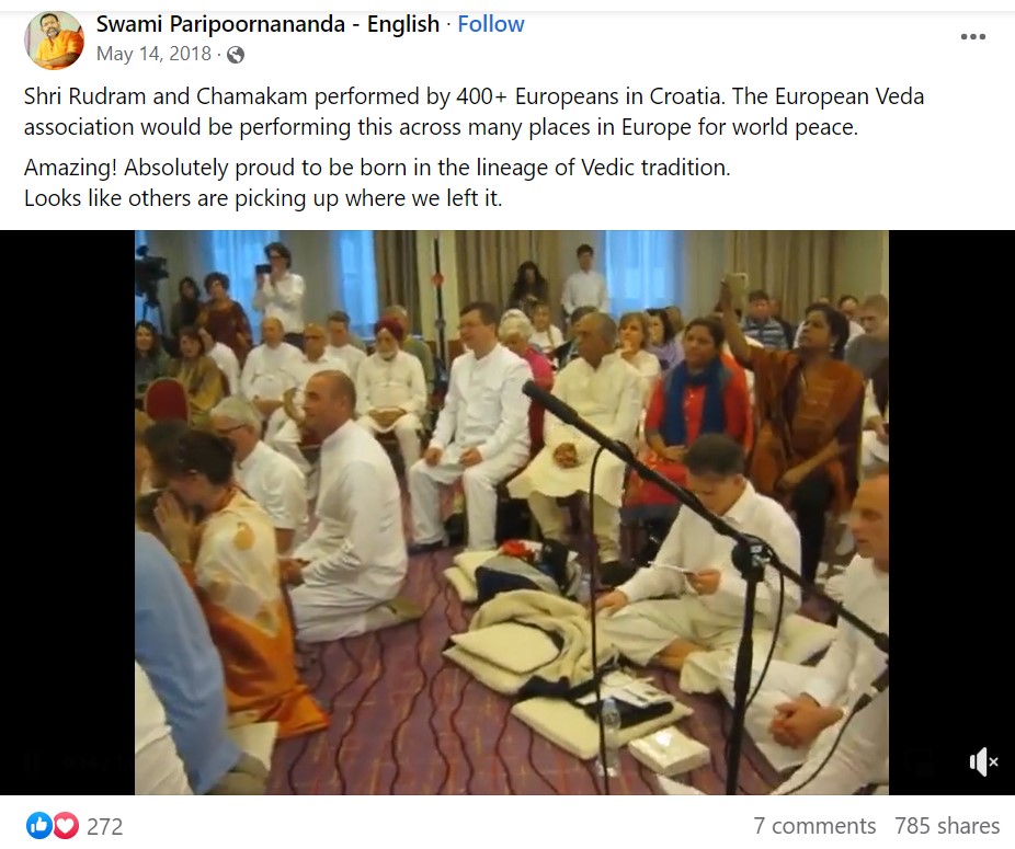  Swami Paripoornananda - English's Post 