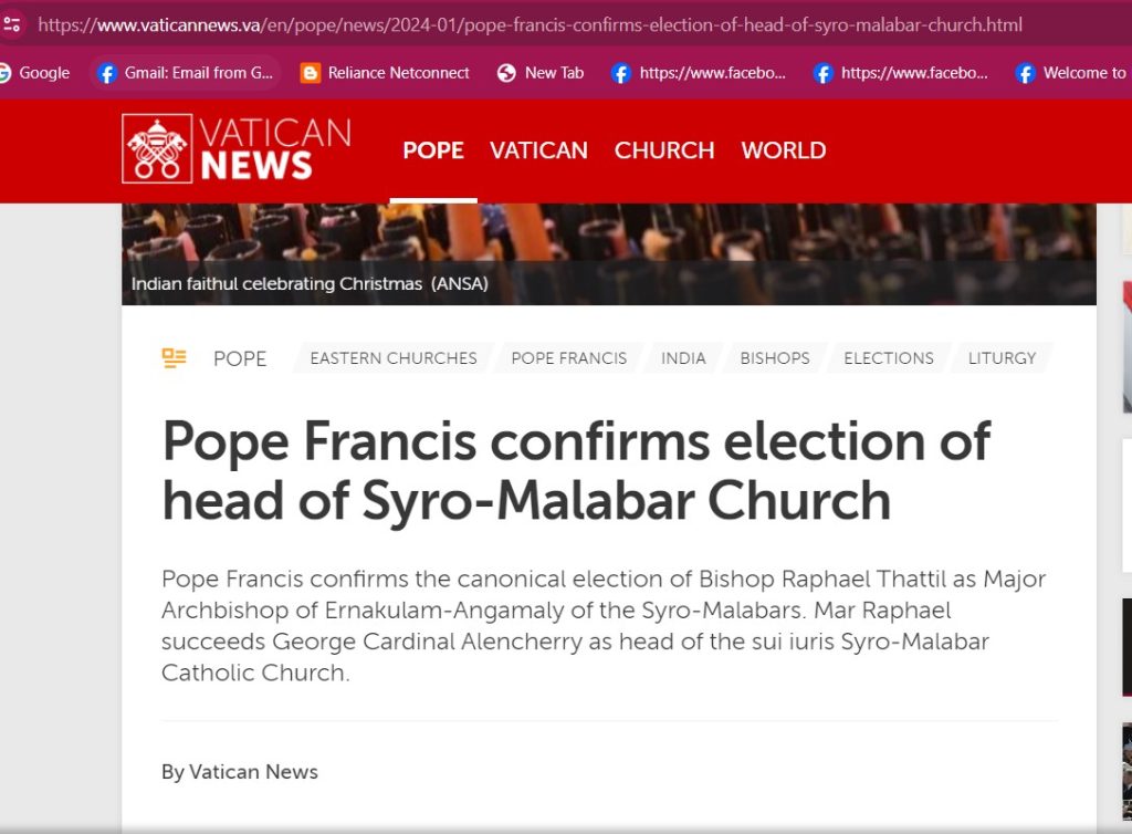 
Article in Vatican News