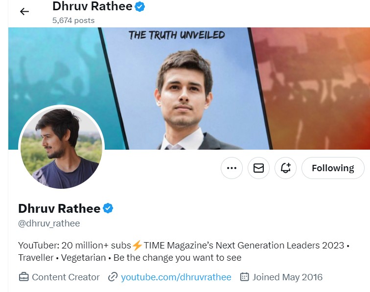 @dhruv_rathee's Post