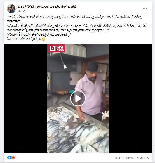 Fact Check: ಮೀನುಗಳ ಹೊಟ್ಟೆಯಲ್ಲಿ ಕಿಡ್ನಿ ಫೇಲ್‌ ಆಗುವ ಕೆಮಿಕಲ್‌ ತುಂಬಿಸಿ ಹಿಂದೂ ಏರಿಯಾದಲ್ಲಿ ಮಾರಾಟ ಮಾಡಲಾಗುತ್ತಿದೆ ಎನ್ನುವ ಹೇಳಿಕೆ ನಿಜವೇ?