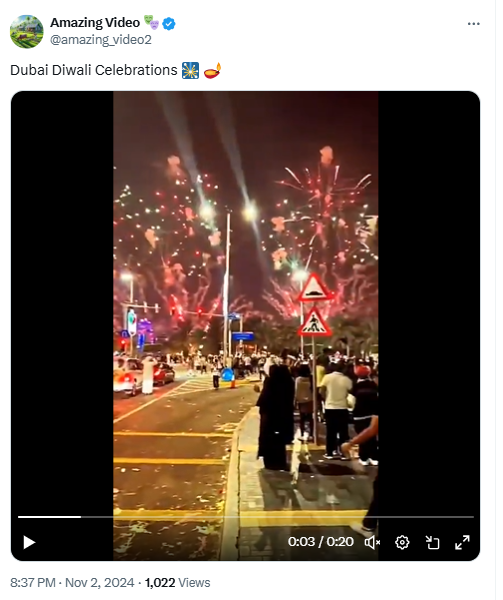 Diwali Celebrations In Dubai? Here’s The Truth Behind Viral Video