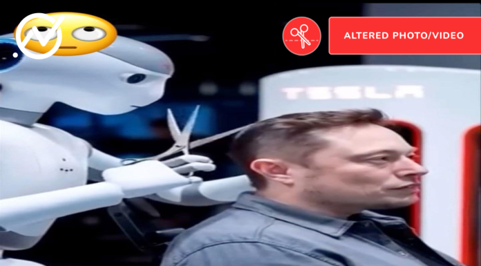 AI-Generated Video Of Elon Musk Getting A Haircut From A Robot Goes Viral